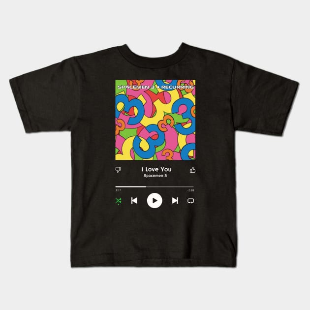 Stereo Music Player - I Love You Kids T-Shirt by Stereo Music